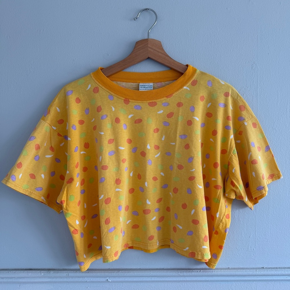 UNITED COLORS OF BENETTON > Vintage Cropped Tee - Picture 5 of 5